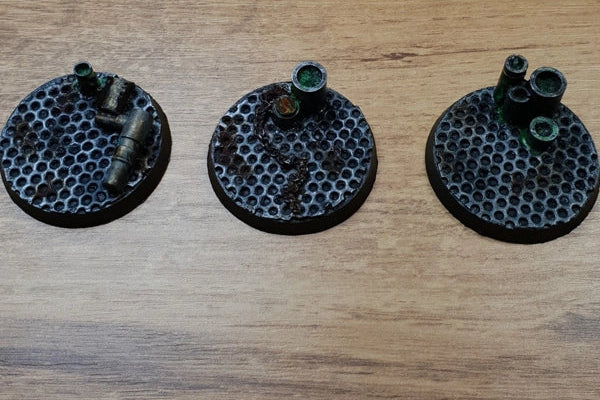 Painting Factory Floor Bases
