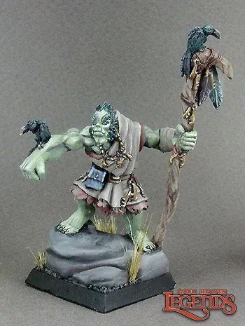 Quosk Ravensire, Half-Orc Druid 02980 (metal)