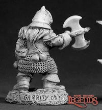 Gar Ironhorn Dwarf Fighter 03002 (metal)