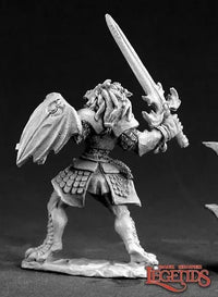 Na'Kaat, Female Half Dragon Paladin 03403 (metal)