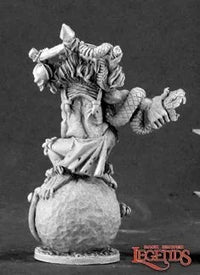 Ghoul Witch on Cauldron 03453 (metal)