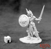 Alena Frostblade, Female Barbarian 03931 (metal)