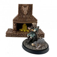 Mysterious Stranger and Hound 07206