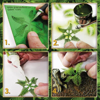 Papierpflanzen – Lasergeschnittene Papierpflanzen Farn 10363