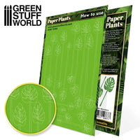 Papierpflanzen – Lasergeschnittene Papierpflanzen Monstera 10368