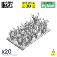 3D-gedrucktes Set – Trockenbüsche 10406