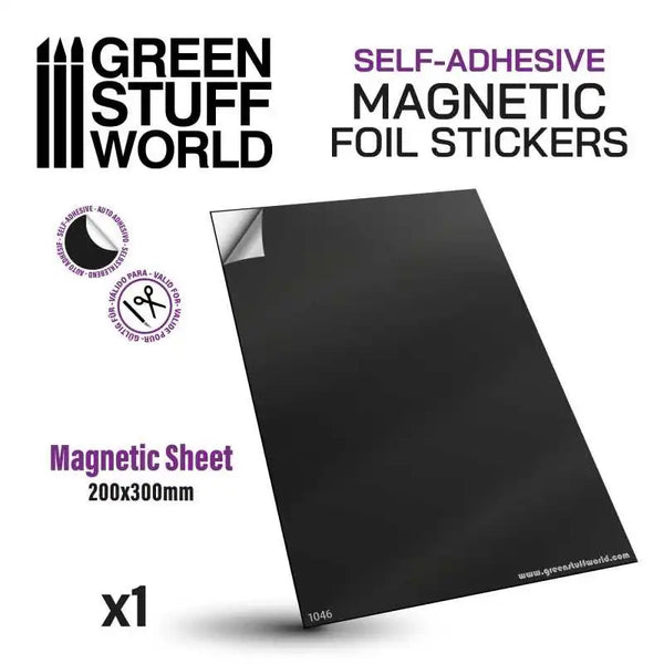 Magnetfolie - Selbstklebend 1046