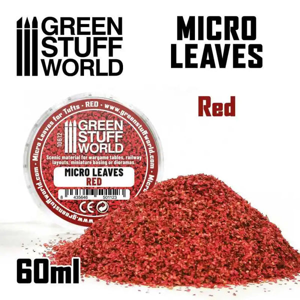 Blätter Mini / Mikro Blätter Rot Mix 10612