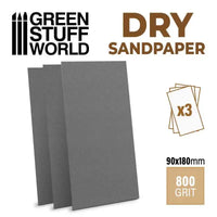 SandPaper 180x90mm - DRY 800 grit 10699