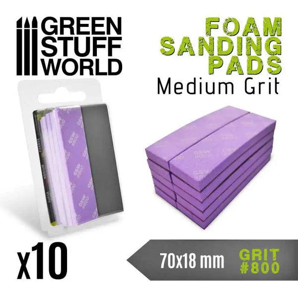 Foam Sanding Pads 800 grit 10772
