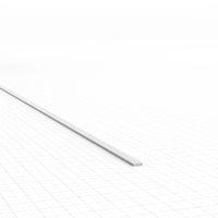 Green Stuff World uPVC Plasticard - Profile Xtra-thin 0.25x1 mm