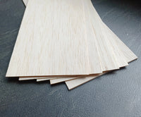 Scenery en Zo Balsa Planken