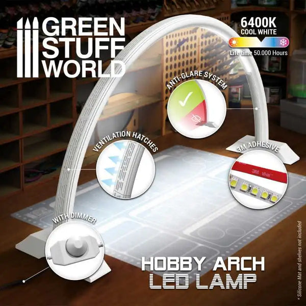 Arch Hobby LED-Lampe, verblasstes Weiß 11061