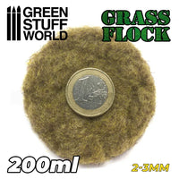 Statisches Grasflockenmaterial 2-3 mm - Savannenweide - 200 ml 11140