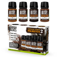 Green Stuff World Natural Earth pigments Set 30ml - No. 2 11282