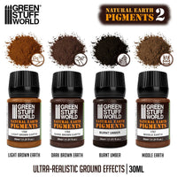 Green Stuff World Natural Earth pigments Set 30ml - No. 2 11282