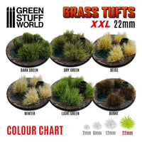 Grass TUFTS XXL 22mm self-adhesive Winter 11451