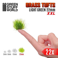 Grasbüschel XXL 22 mm selbstklebend Hellgrün 11452