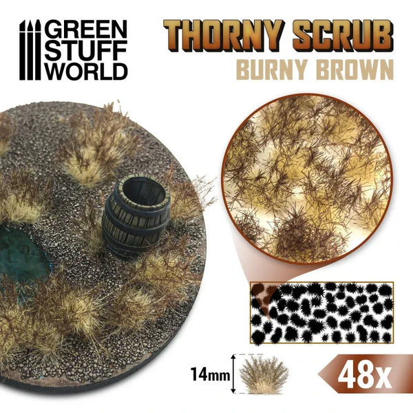 Dornige, stachelige Peelings - BURNY BROWN 11506