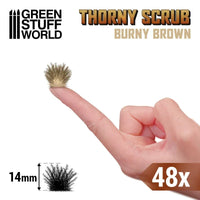 Dornige, stachelige Peelings - BURNY BROWN 11506