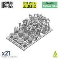 3D-gedrucktes Set – Gemüsebeet Gemüsegarten 11610