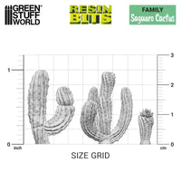 3D-gedrucktes Set – Saguaro-Kaktus 15x 11615
