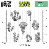 3D-gedrucktes Set – Rosen 11617