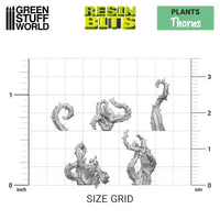 3D-gedrucktes Set - Dornen 11625