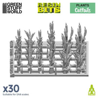 Cattails Pflanzen 30x - 3D-gedrucktes Set 11626
