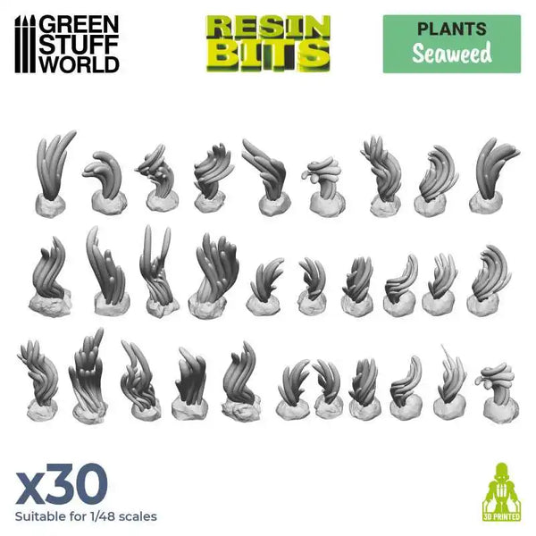 Seetang 30x - 3D-gedrucktes Set 11627