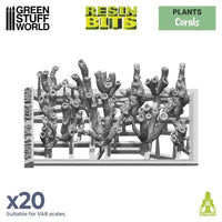Korallen Korallen 20x - 3D-gedrucktes Set 11628