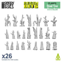 3D-gedrucktes Set – Totholz-Pinsel 11630