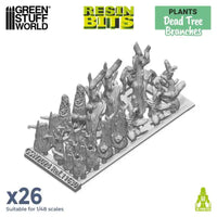 3D-gedrucktes Set – Totholz-Pinsel 11630
