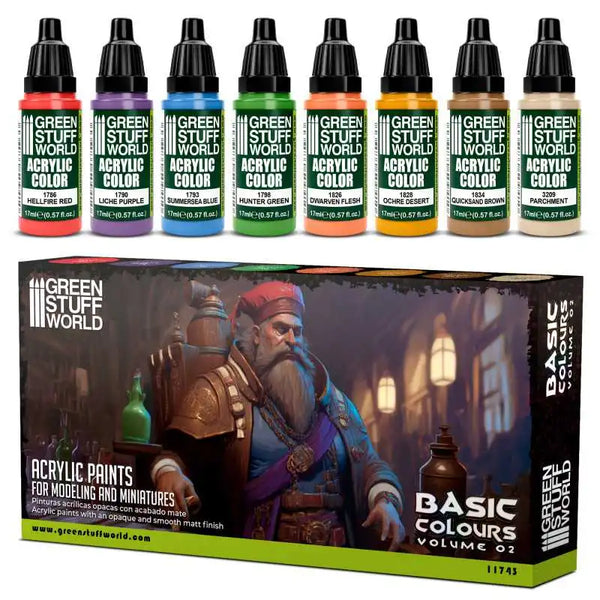 GSW Paint Set - Basic Colors 02 11743