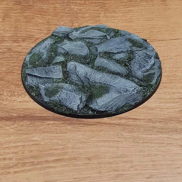 Schiefer-Ovalsockel, 120 mm, 1 Stück