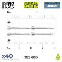 3D-gedrucktes Set - Pfeile 12240