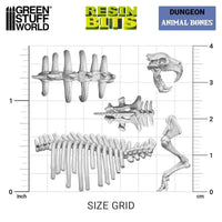 3D-gedrucktes Set – Tierknochen 1:48 12242