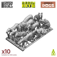 3D-gedrucktes Set – Hunde 12291