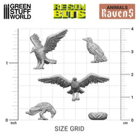 3D-gedrucktes Set - Raben 12293