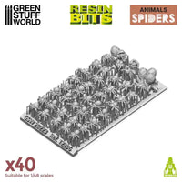 3D-gedrucktes Set – Kleine Spinnen 12296