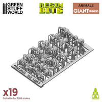 3D-gedrucktes Set – Große Spinnen 12297