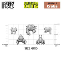 3D-gedrucktes Set – Krabben 12301