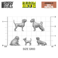 3D-gedrucktes Set – Kleine Hunde 12303