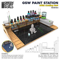 Green Stuff World Paint Station with Cutting Mat 12421