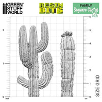 3D-gedrucktes Set – Saguaro-Kaktus XL 5x 12669