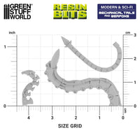 Green Stuff World Mechanical Tails and Weapons 1:48 12688