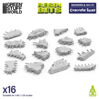 Green Stuff World Concrete Ruins 1:48-1:35 12690