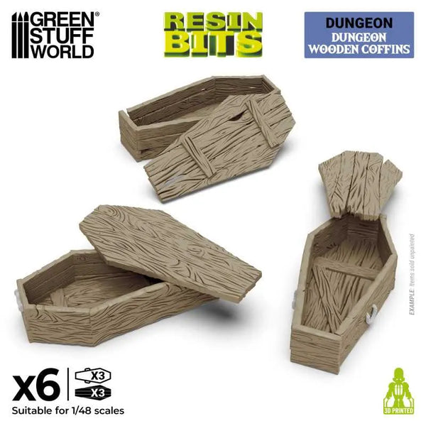 Dungeon Holzsärge 1:48 12721