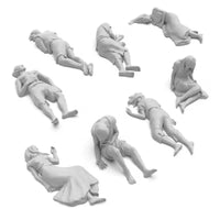 Tote menschliche Leichen 1:48 12730