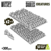 300x Schlachtfeldkreaturenschädel 1:48-1:35 12744